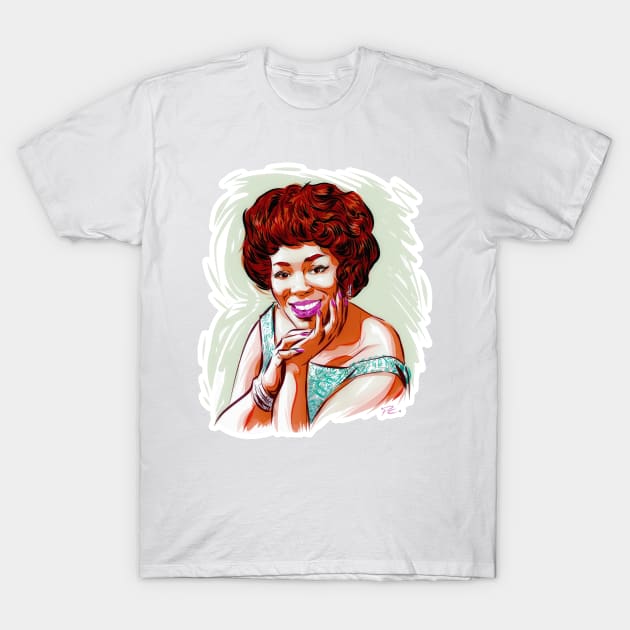 Sarah Vaughan - An illustration by Paul Cemmick T-Shirt by PLAYDIGITAL2020